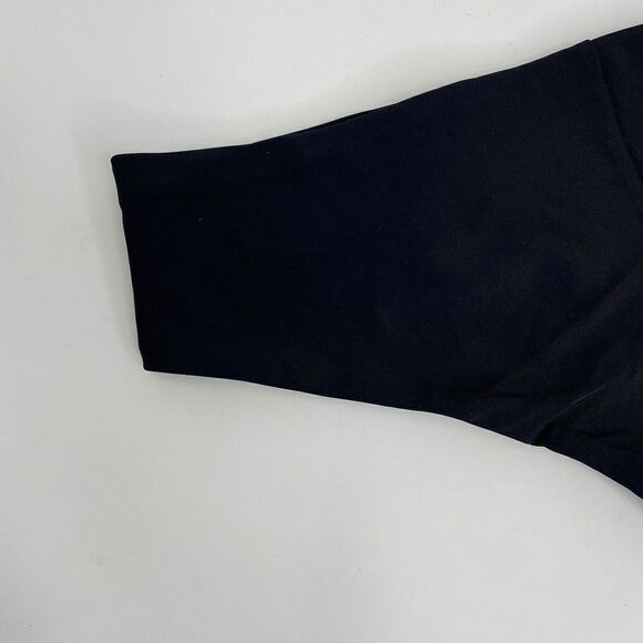 Show Me Your Mumu Mermaid Solid Black Hipster Bikini Bottom NWOT Womens Large L - Picture 6 of 8